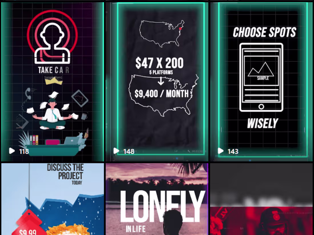 Cover image for Short videos for TikTok, YouTube Shorts and Instagram Reels