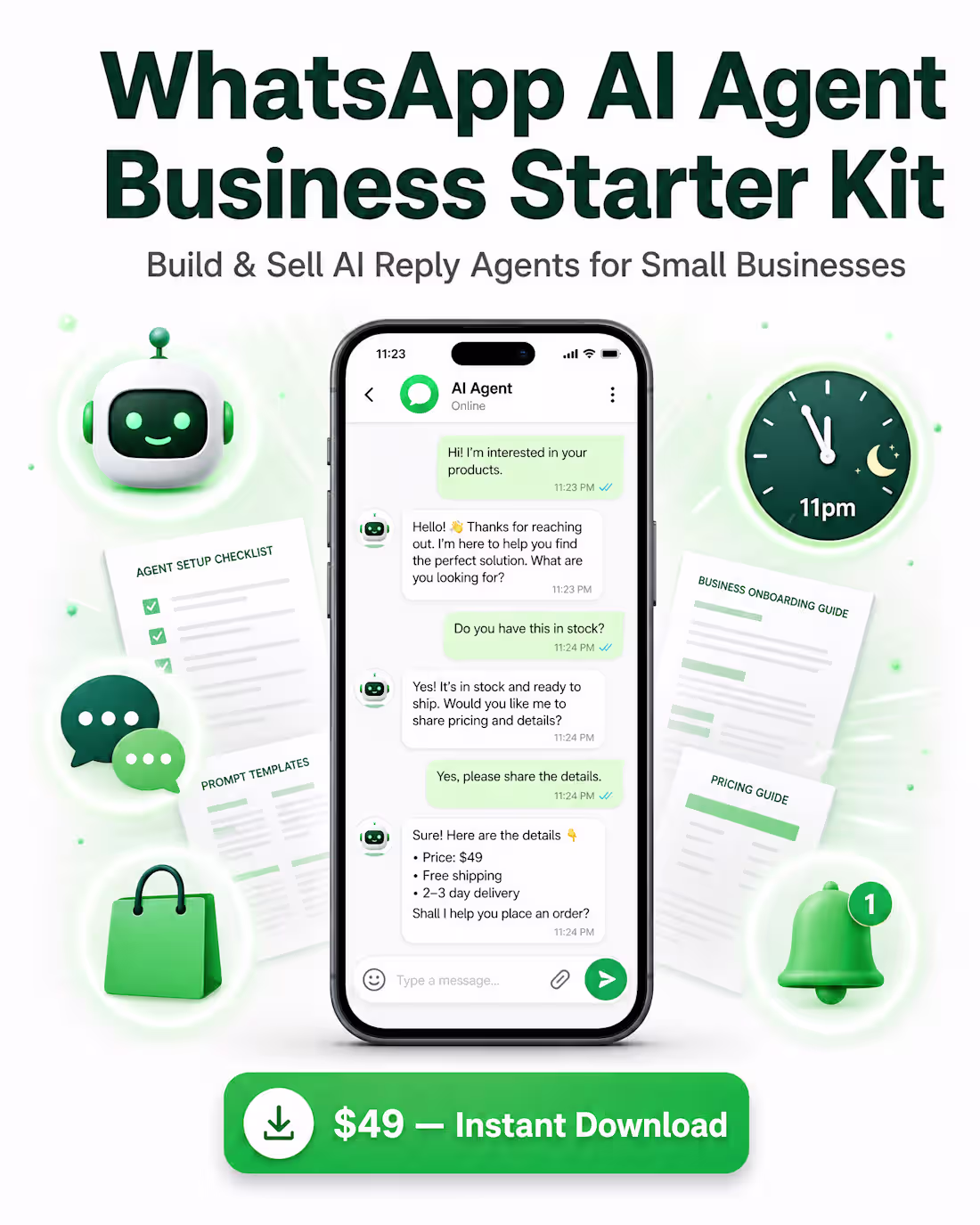 Cover image for Built a WhatsApp AI Reply