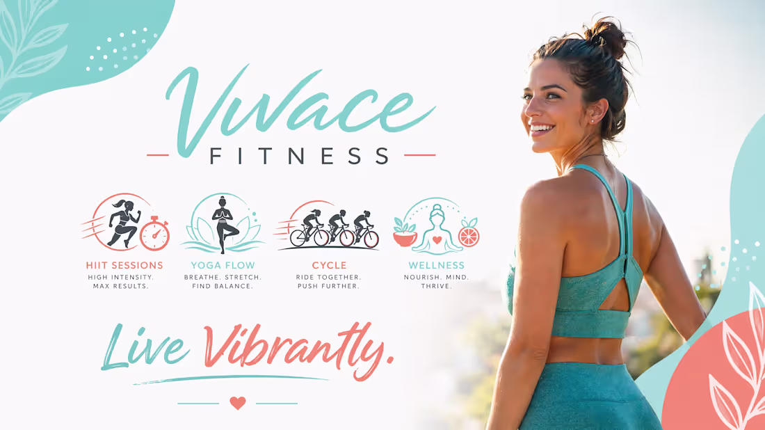 Cover image for Vivace Fitness - Brand Design