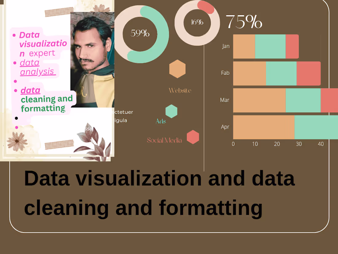 Cover image for data analyst and data visualization