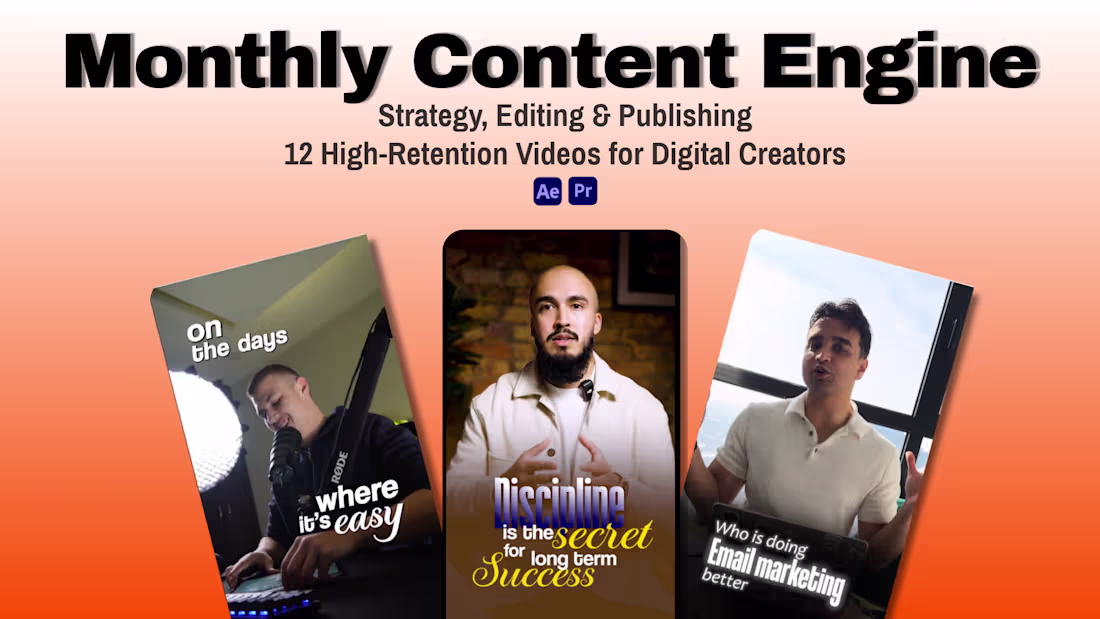 Cover image for Monthly Content Engine