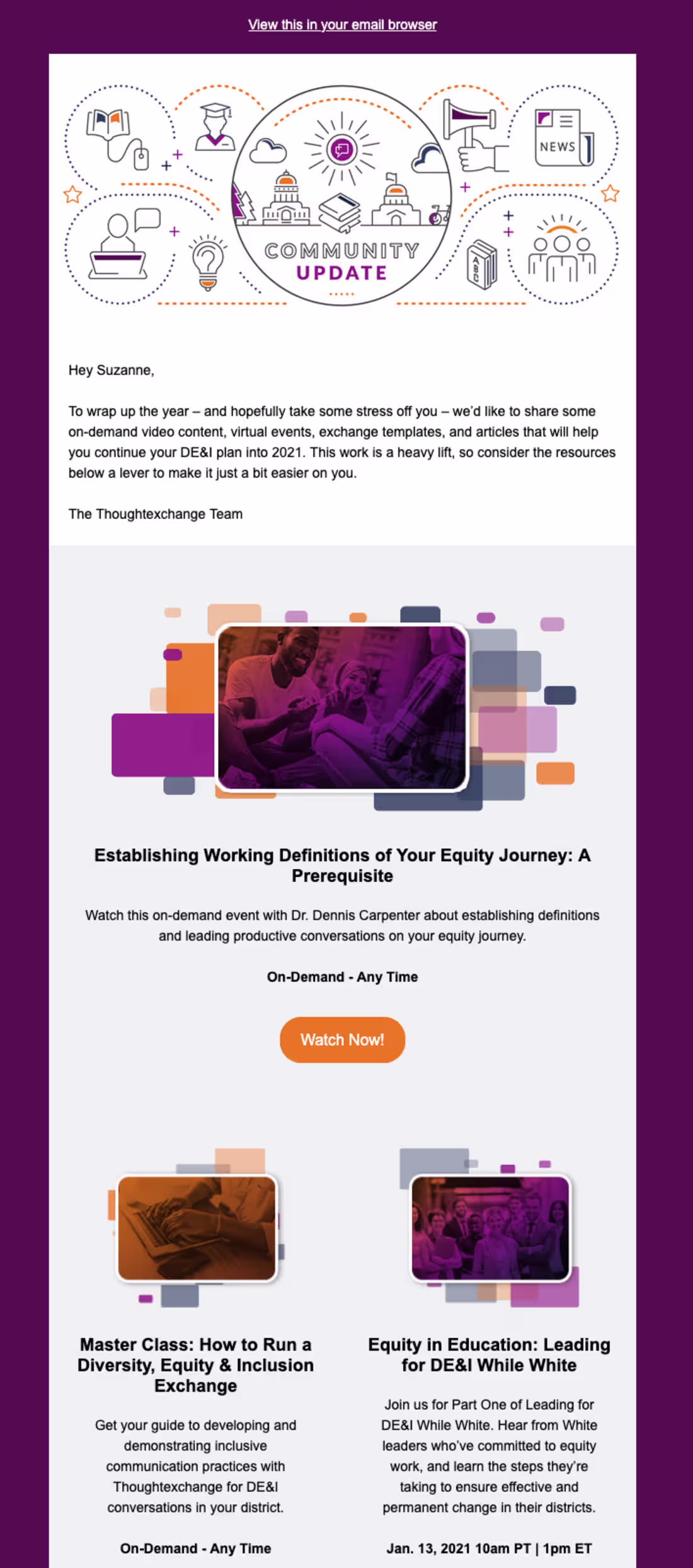Cover image for Led email marketing setup and