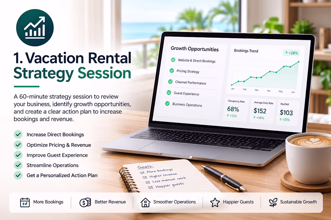 Cover image for Vacation Rental Growth Strategy Session