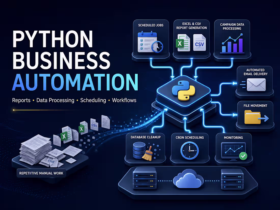 Cover image for Automation of Business Processes with Python