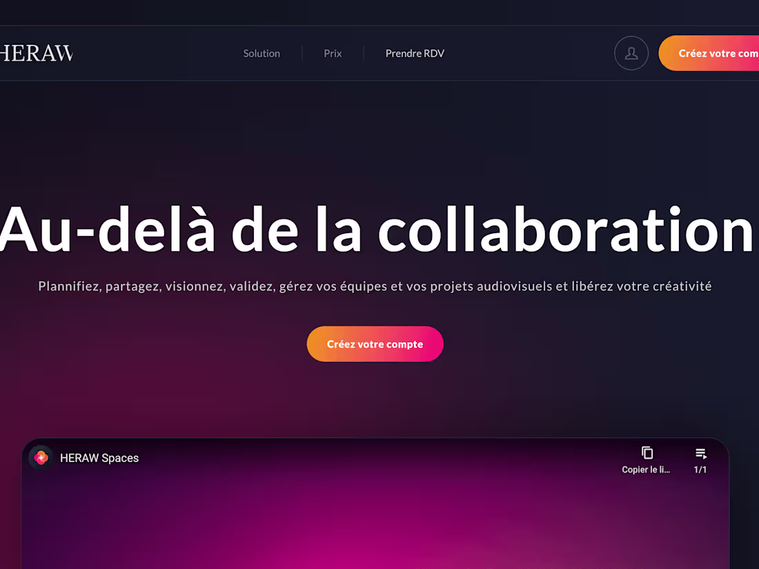 Cover image for HERAW | Au-delà de la collaboration