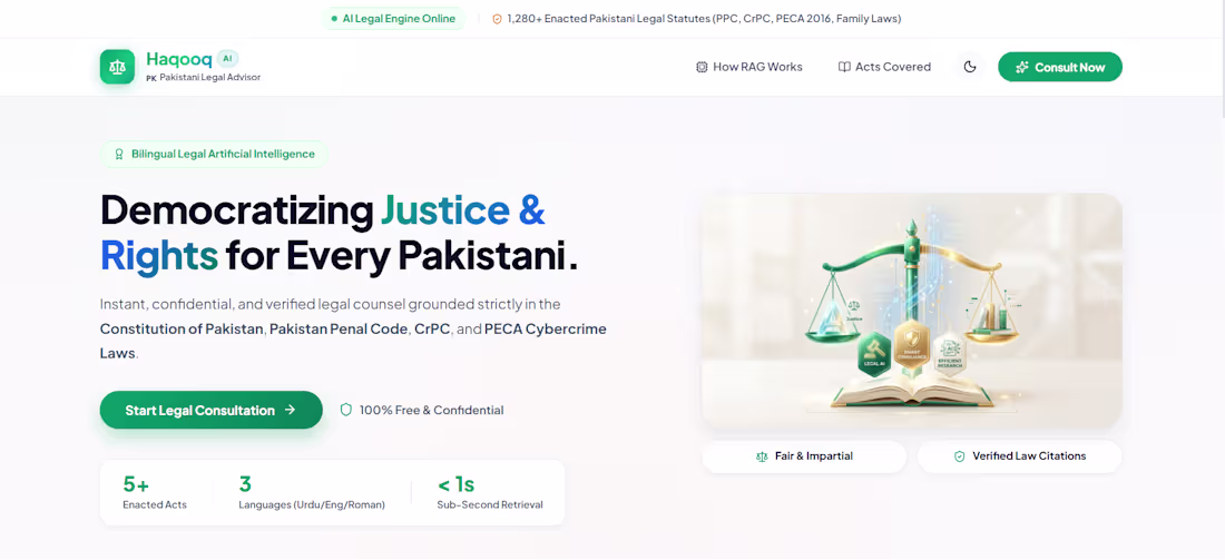 Cover image for Haqooq Ai
Haqooq AI is a