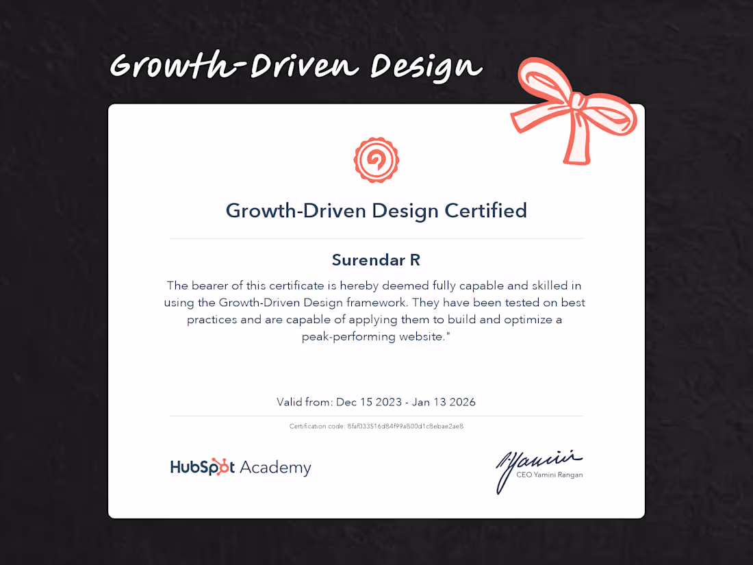 Cover image for Growth-Driven Website Design