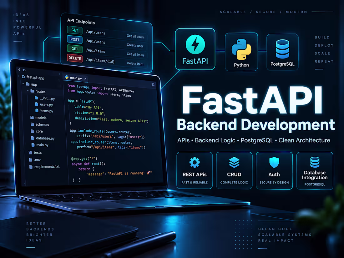 Cover image for FastAPI Backend Development