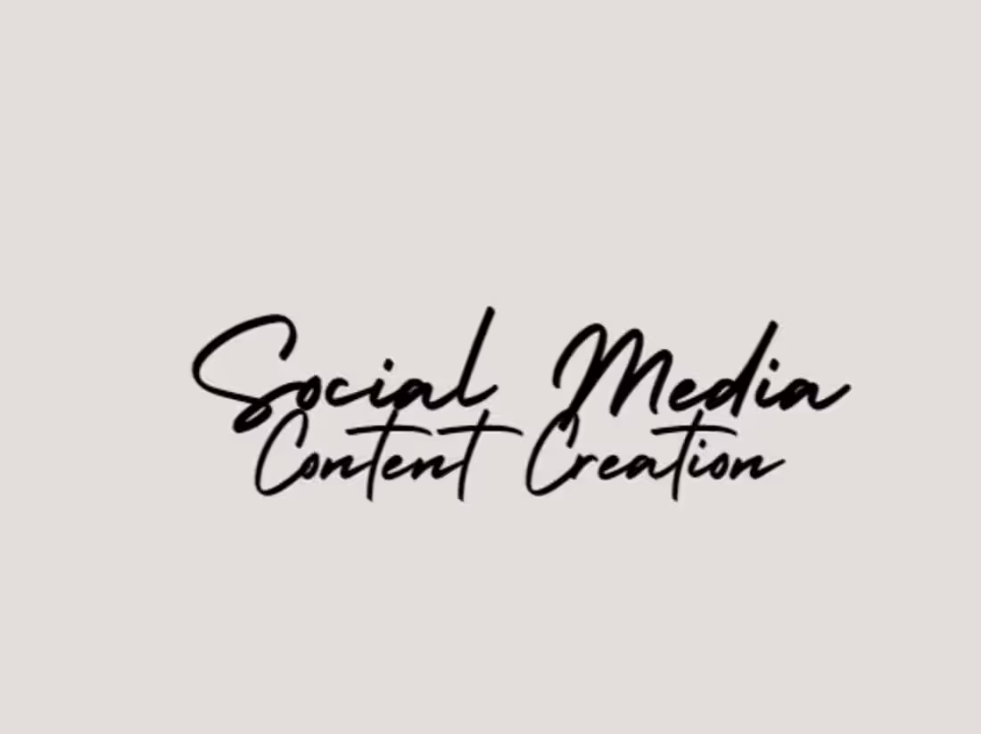 Cover image for SOCIAL MEDIA CONTENT