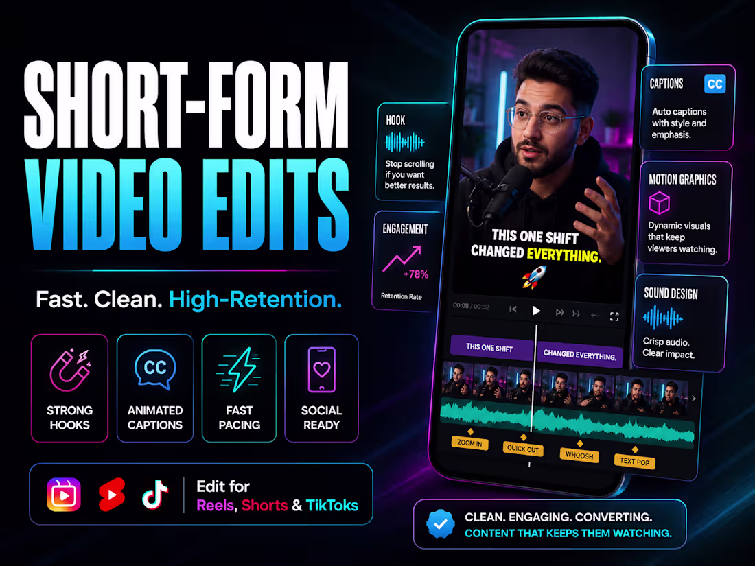 Cover image for Short-Form Video Editing