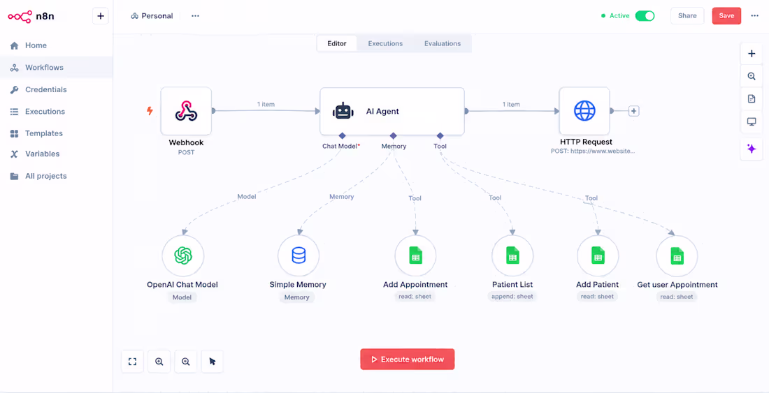Cover image for AI WhatsApp Appointment Automation System
AI