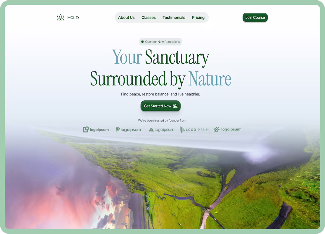 Cover image for Wellness Landing Page Design Concept
A