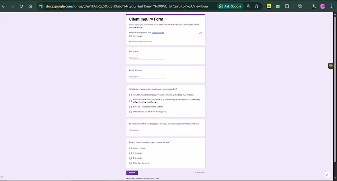 Cover image for Automate Client Inquiries with Zapier: Streamline Your Workflow