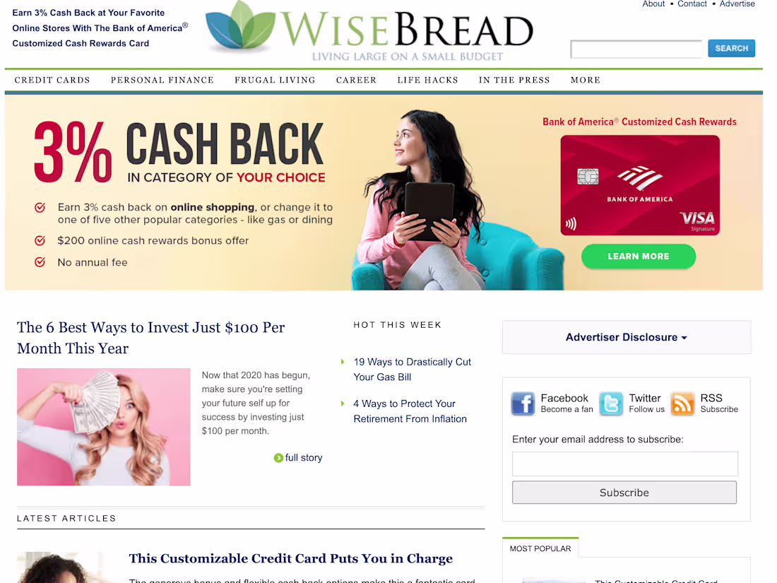 Cover image for Wisebread