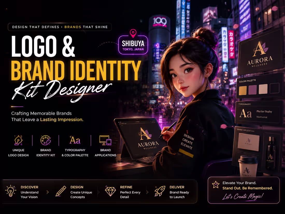 Cover image for Logo & Brand Identity Kit