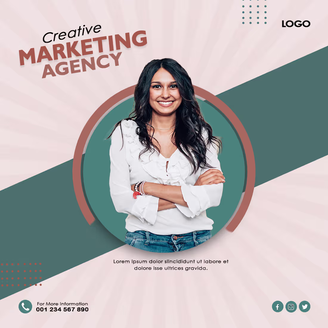 Cover image for I designed premium aesthetic social media post.