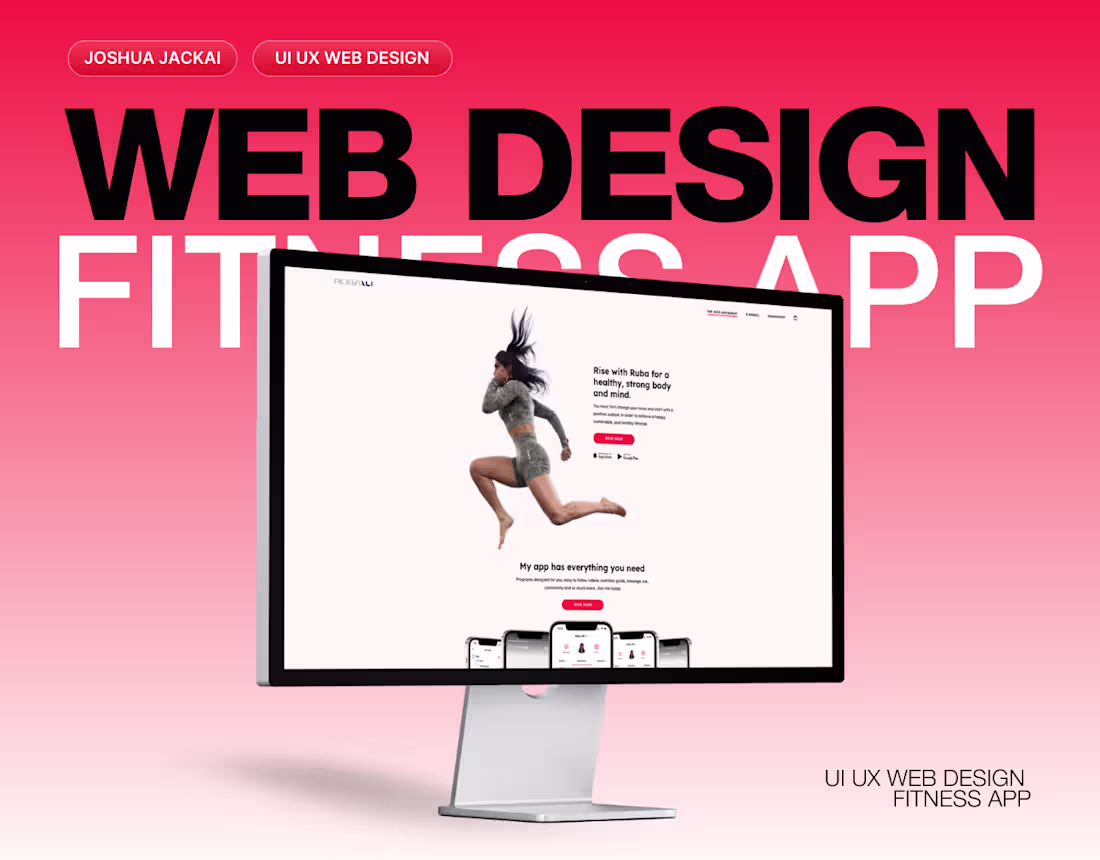 Cover image for Fitness App UI UX Web Design Delivers 2.5X Conversions