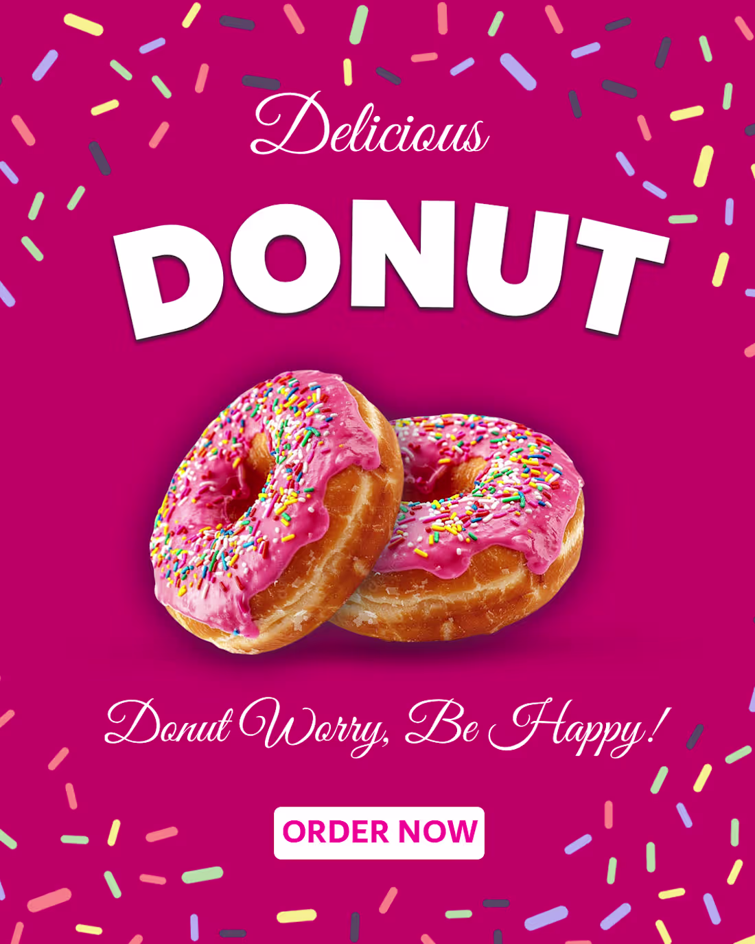 Cover image for Practice project for food advertisement