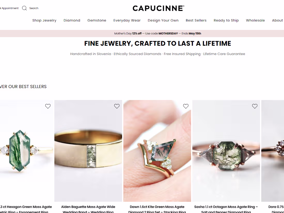 Cover image for Capucinne