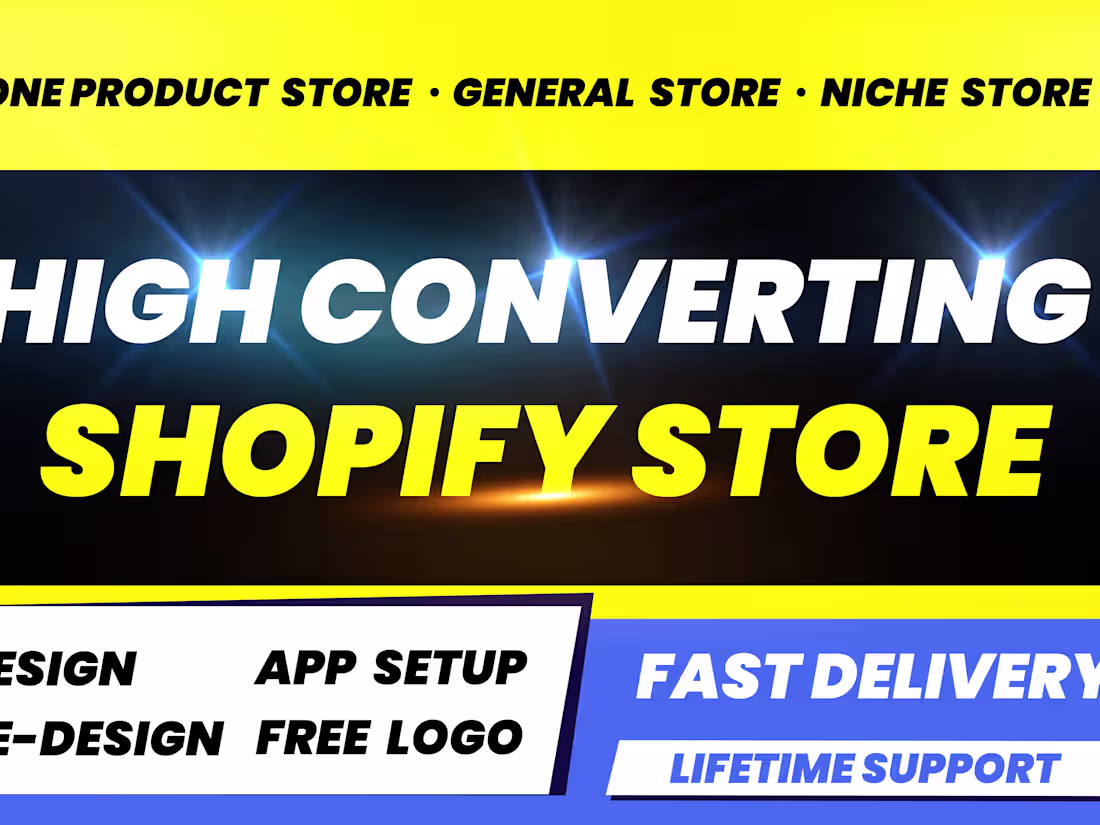 Cover image for Create a high-converting Shopify store