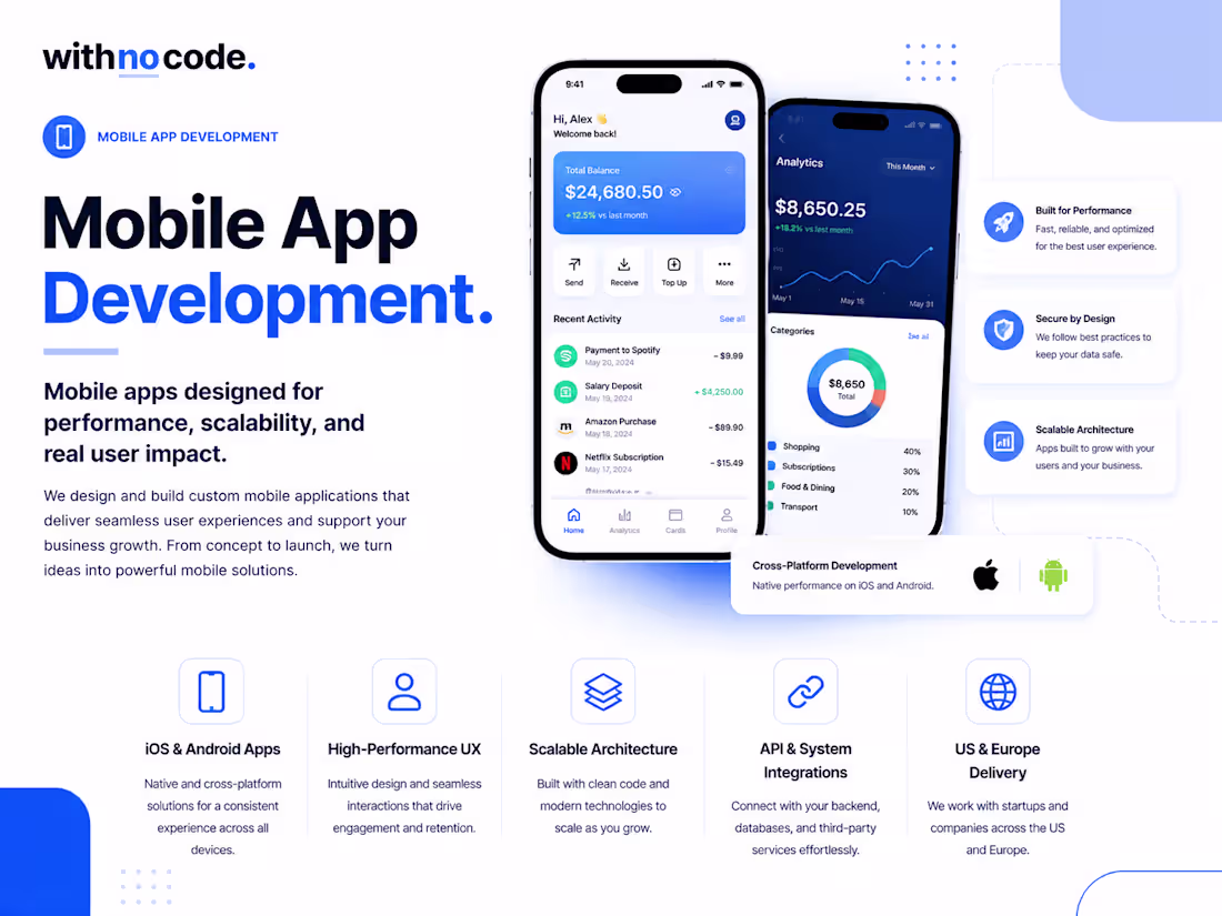 Cover image for Mobile App Development