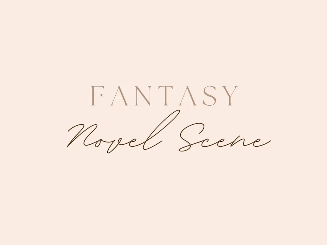 Cover image for Fantasy Novel Scene