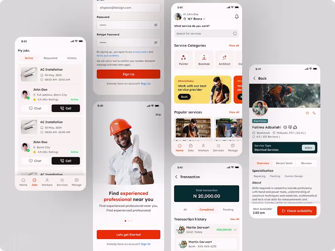Cover image for Its a On-demand services app