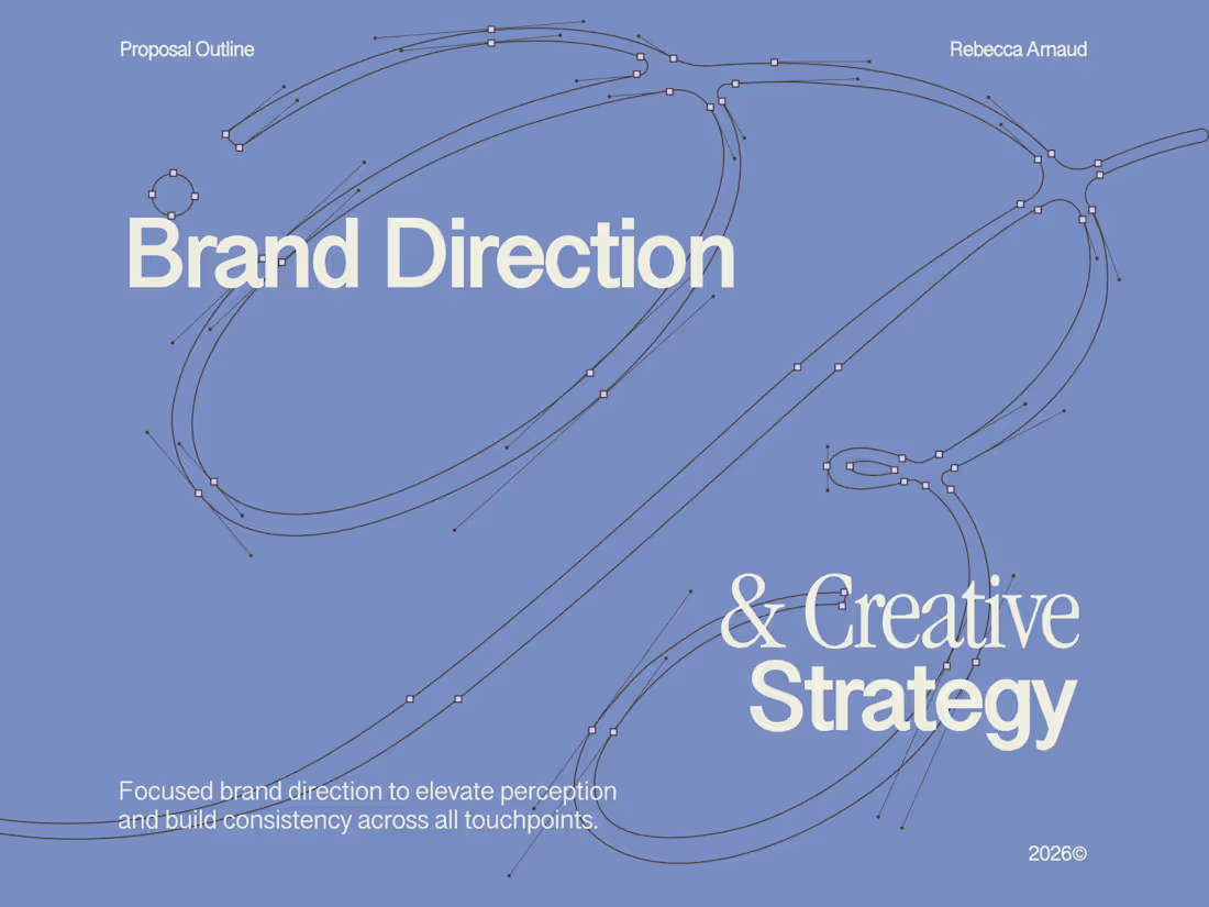 Cover image for Brand Direction & Creative Strategy