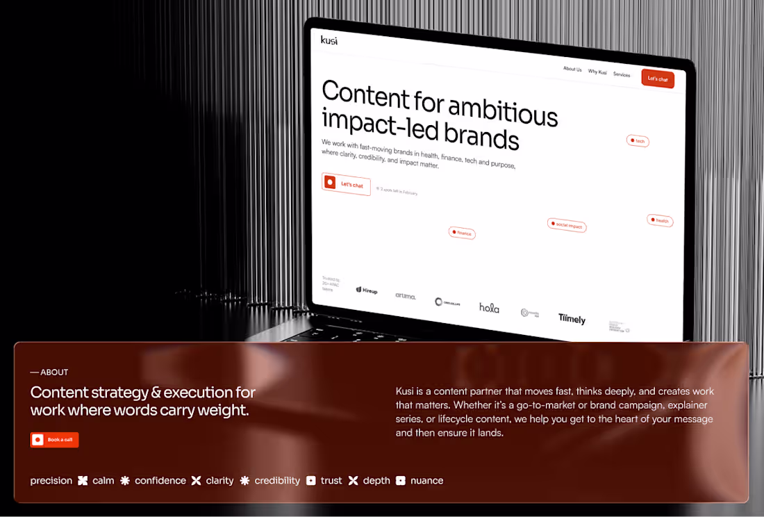 Cover image for Website launched for Content studio