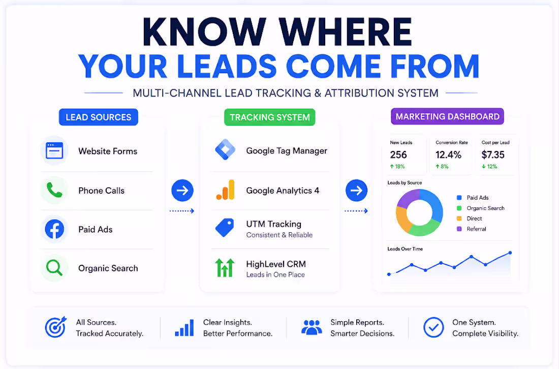 Cover image for Multi-Channel Lead Tracking & Attribution

A