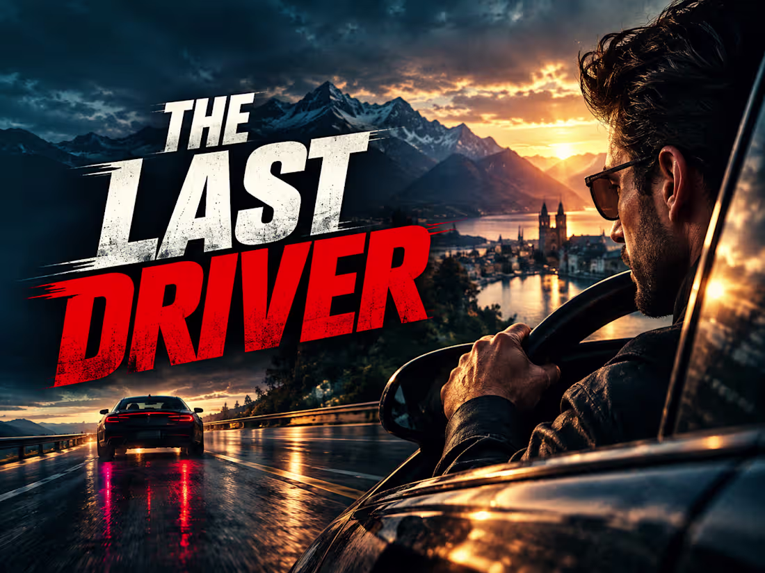 Cover image for THE LAST DRIVER is an