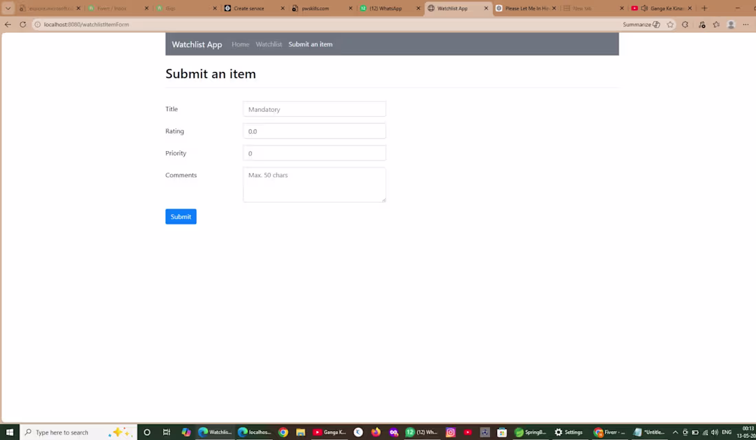 Cover image for Developed a web application using