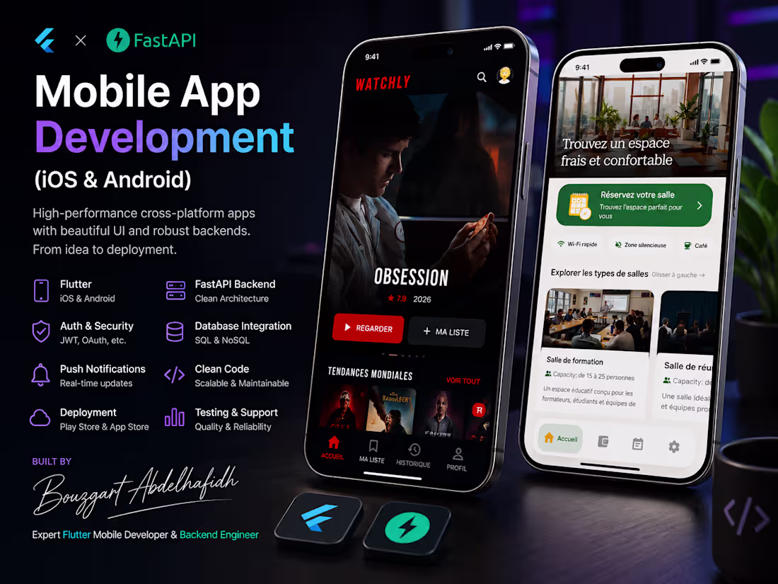 Cover image for Mobile App Development (iOS & Android)