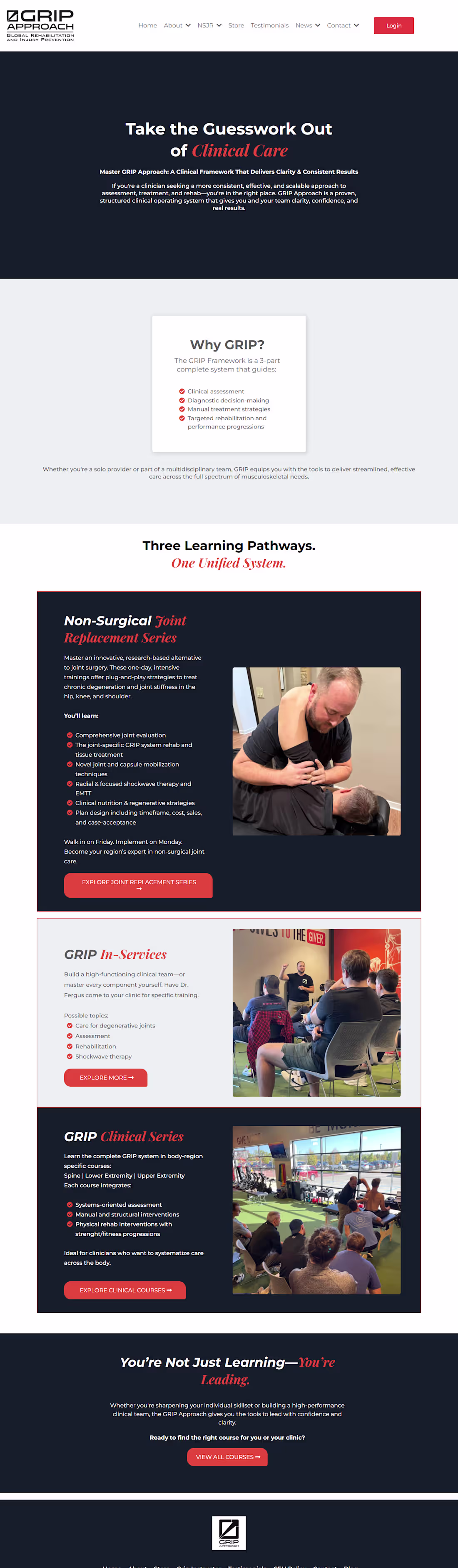 Cover image for Grip Approach Website