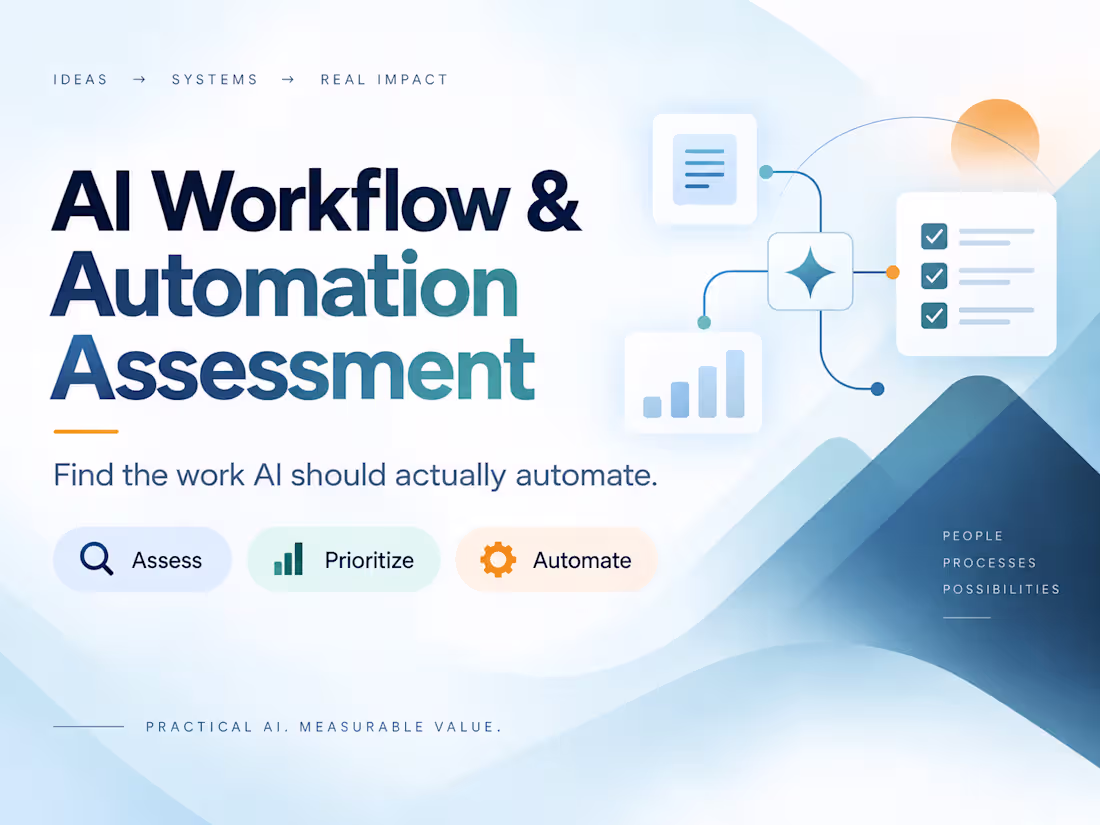 Cover image for AI Workflow & Automation Assessment