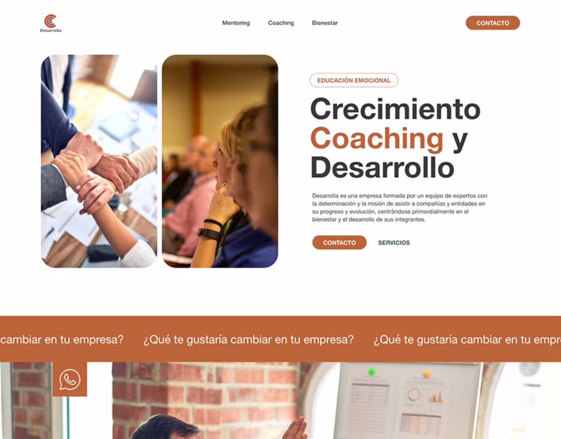 Cover image for EDesarrolla - Landing Page