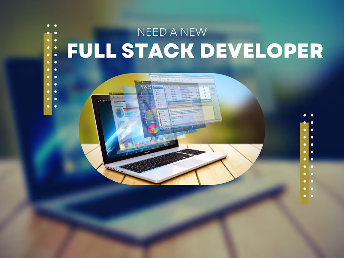 Cover image for Full Stack Development
