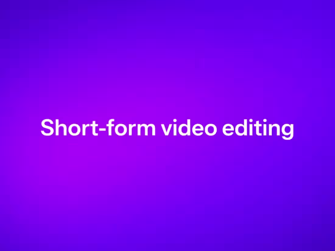 Cover image for Fast, async short-form video editing for teams