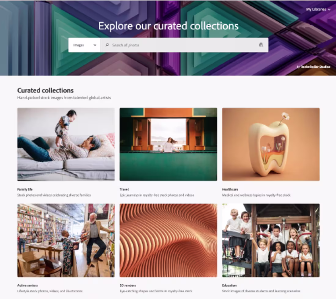 Cover image for Adobe Stock Global Curation Program