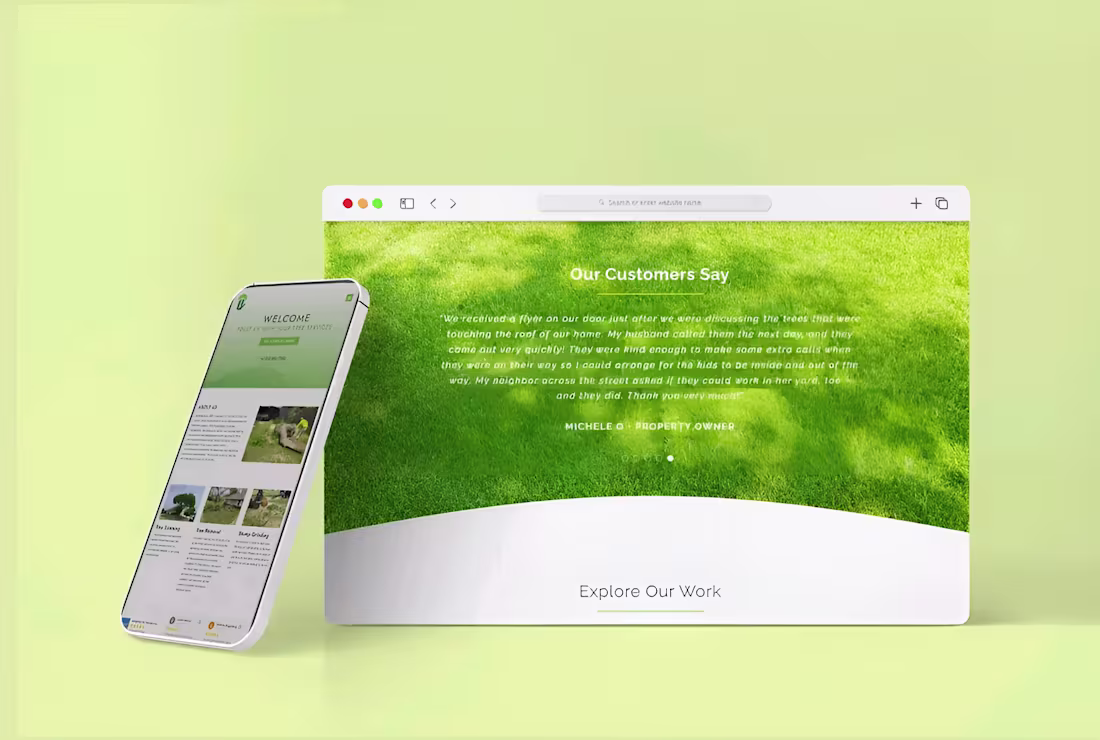 Cover image for GreenWave Website Design