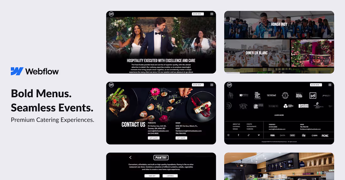 Cover image for Food Dudes Website