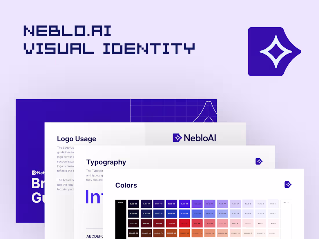 Cover image for NebloAI Brand Identity Design