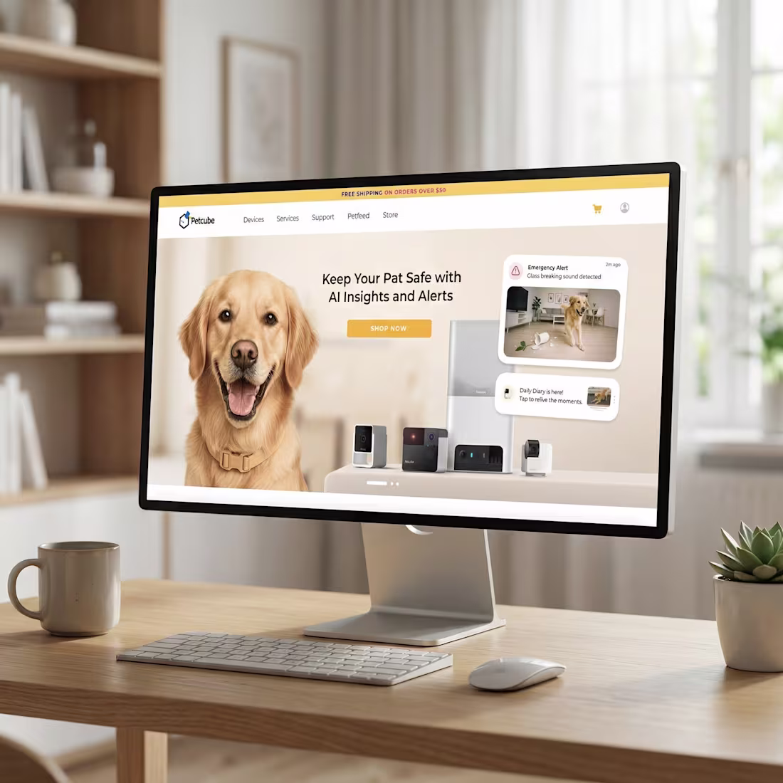 Cover image for E-commerce Development — Petcube (Premium
