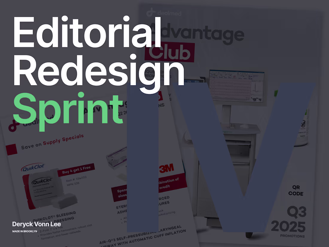 Cover image for Publication Redesign - SPRINT