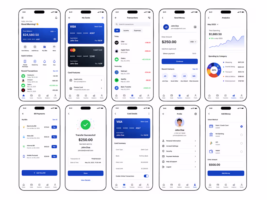 Cover image for FinFlow – Mobile Banking App