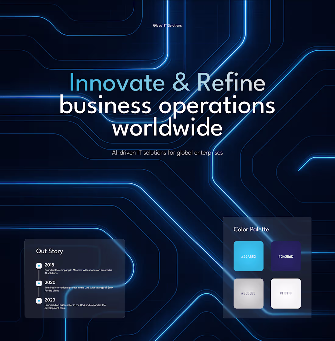 Cover image for I had the opportunity to work on the branding and web design...
