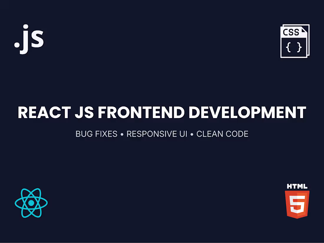 Cover image for React Frontend Development for Modern Web Apps