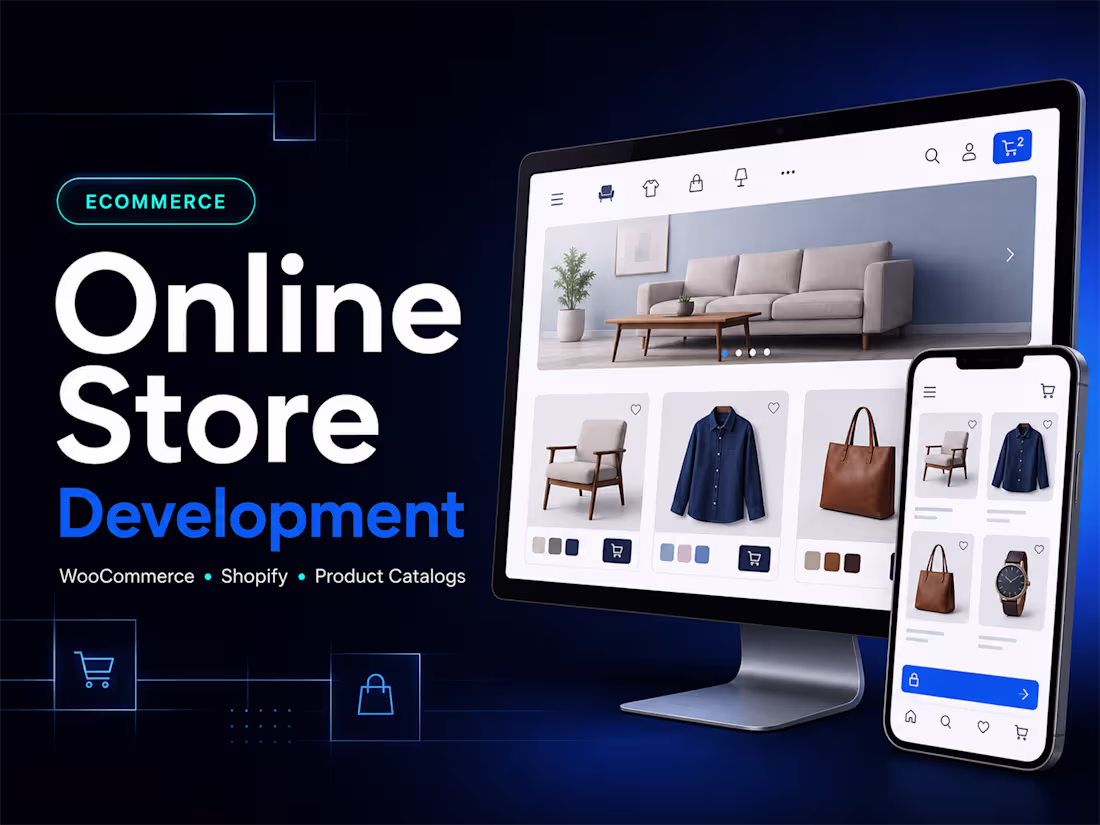 Cover image for WooCommerce & Shopify Store Development