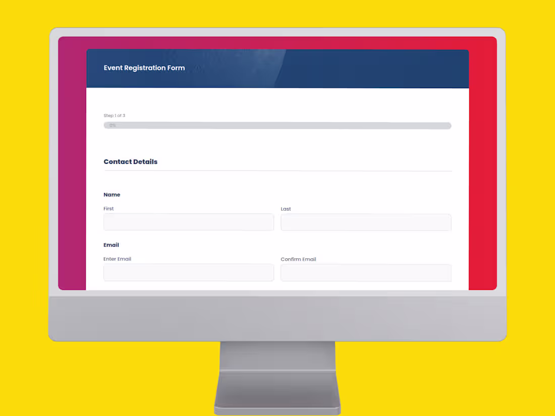 Cover image for Event Registration Form