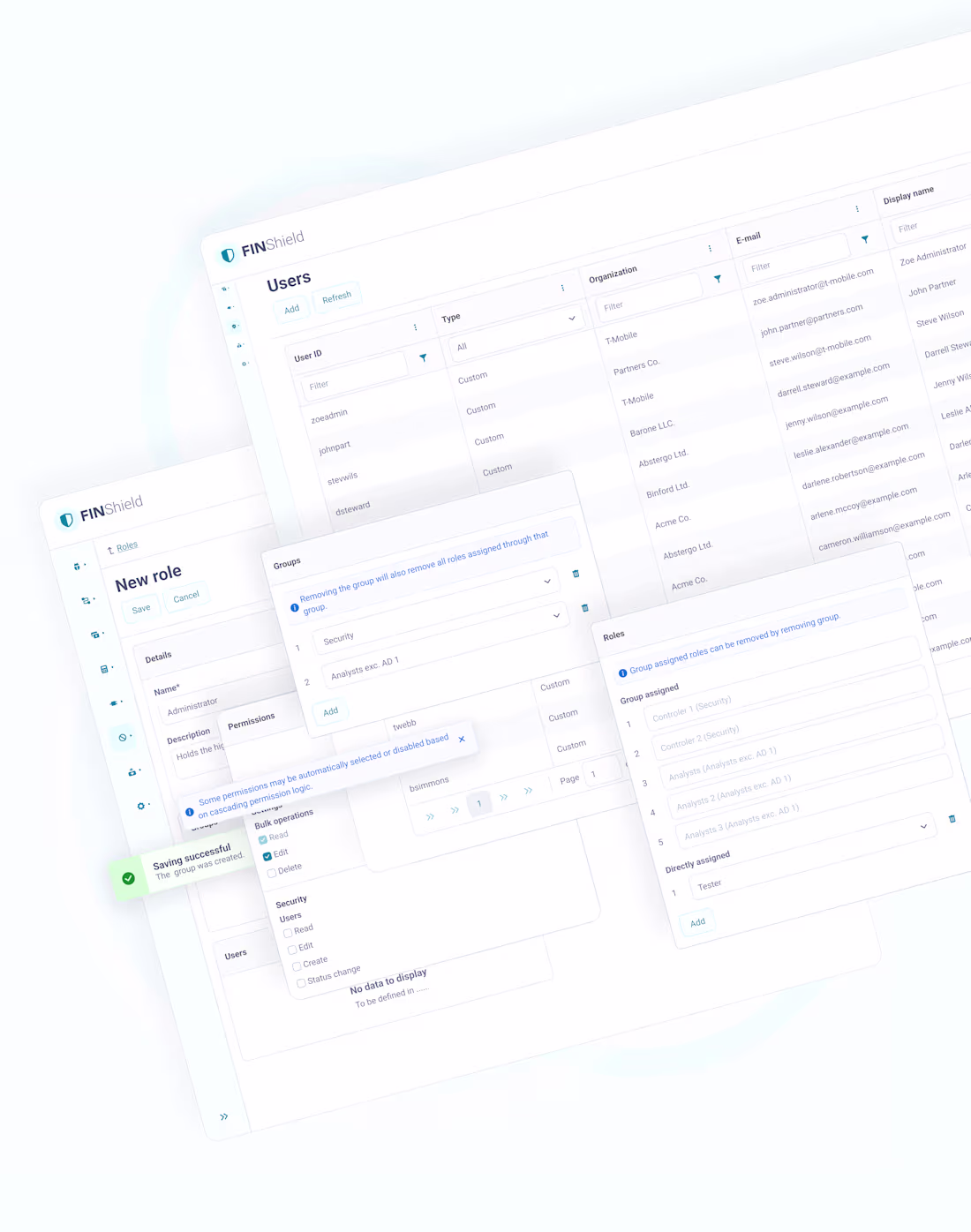 Cover image for RBAC · Security UX · Enterprise Saas  · Fintech
